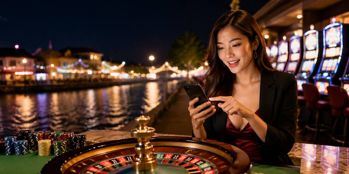 Permainan Live Casino dengan Dealer Sebenar